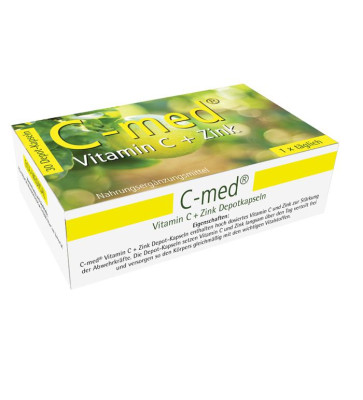 C-Med Vitamin C + Zink Depotkapseln