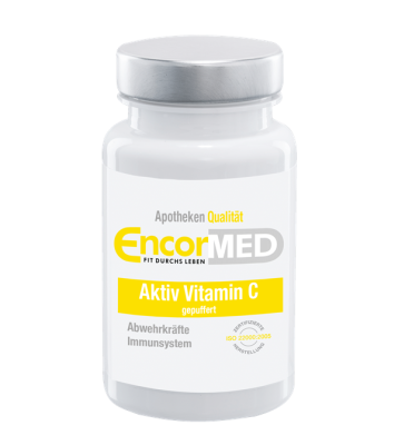 EncorMed Aktiv Vitamin C gepuffert Kapseln