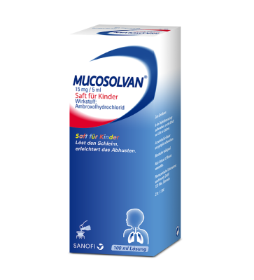 Mucosolvan® 15 mg / 5 ml - Saft für Kinder