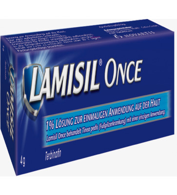 Lamisil Once 1% Lösung zur einmaligen Anwendung auf der Haut