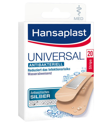 Hansaplast Universal MED antibakteriell Strips 20